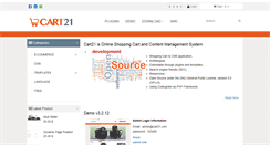 Desktop Screenshot of cart21.com